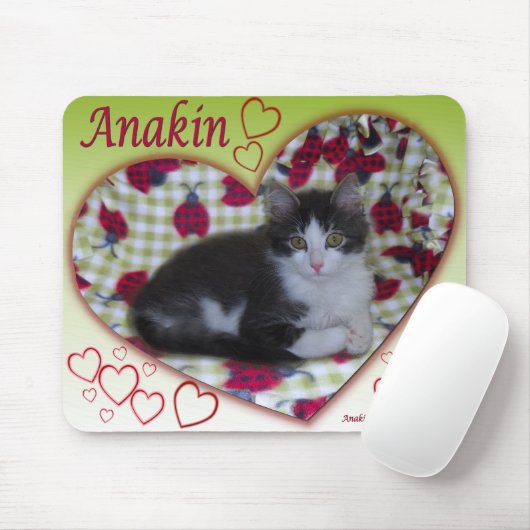 Anakin zwei Legende Katze Ladybug Herz KittyMousep Mousepad (Mit Mouse)