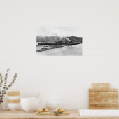 Anakortes, WA View Morrison Mill Fotograf Poster (Küche)