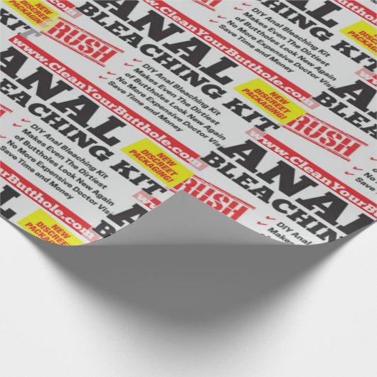 ANAL BLEACHING KIT GESCHENKPAPIER (Ecke)