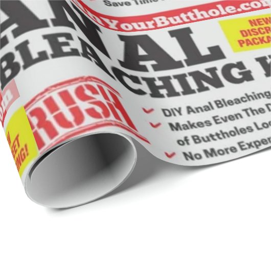 ANAL BLEACHING KIT GESCHENKPAPIER (Rolleneckpunkt)