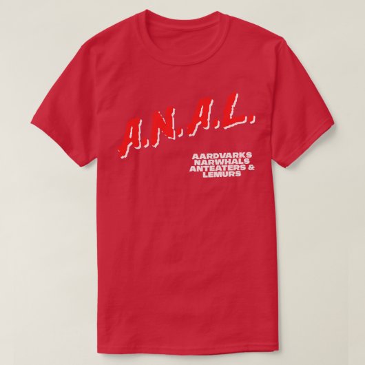 ANAL T-Shirt (Design vorne)