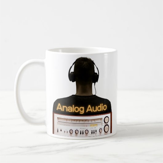 Analog Audio Audiophiles anschließen Kaffeetasse (Links)