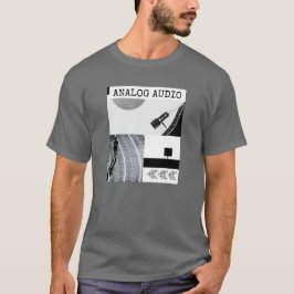 Analog Audio Vinyl Record Player T - Shirt
