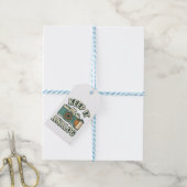 Analog behalten geschenkanhänger (Mit Garn)