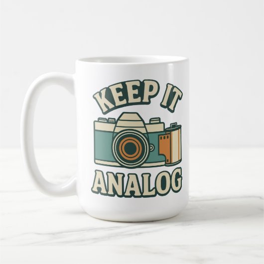 Analog behalten kaffeetasse (Links)