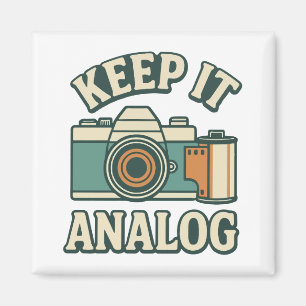 Analog behalten magnet