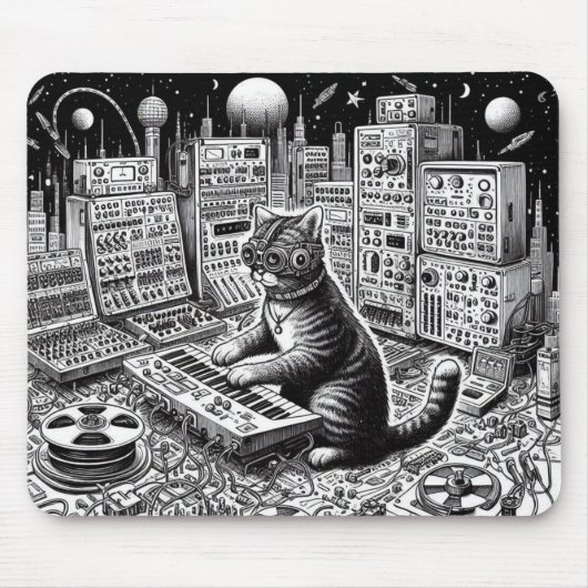Analog Cat Symphony Mousepad (Vorne)