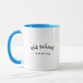 Analog Coffee Tasse der Old School (Links)