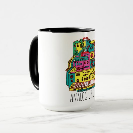 Analog Crowd Tasse (Vorderseite Links)