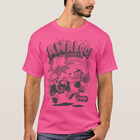 Analog Friends T-Shirt (Vorderseite)