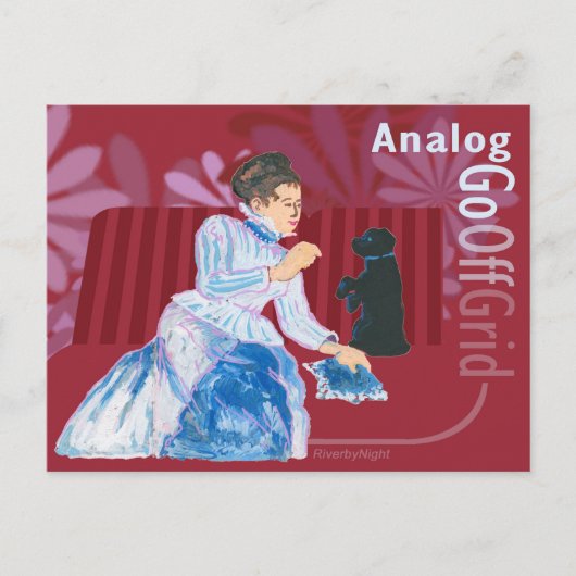 Analog - Go Off Grid Serie #07 Postkarte (Vorderseite)