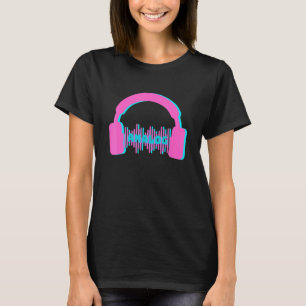 Analog Headphones Edm Music Festival Rave Dubstep T-Shirt