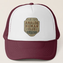 Analog Human Club Trucker Hat - Vintag & Bold Truckerkappe