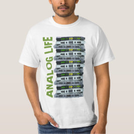 Analog Life Cassette Band Music Lover T-Shirt