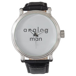 Analog Man Audiophile Armbanduhr