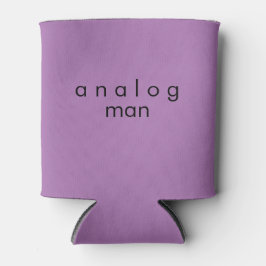 Analog Man Lavender Schaum kann kühler Dosenkühler