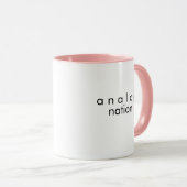 Analog Nation Coffee Tasse (VorderseiteRechts)