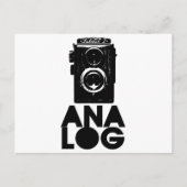 Analog! Postkarte (Vorderseite)