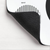 Analog record player mousepad (Ecke)