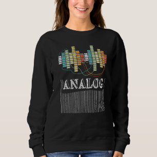 Analog Synthesizer Music Retro Vintages Outfit Sweatshirt