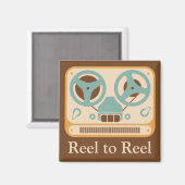 Analog Tape Recorder aufzeichnen Magnet (Vorderseite/Rückseite)