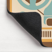 Analog Tape Recorder aufzeichnen Mousepad (Ecke)