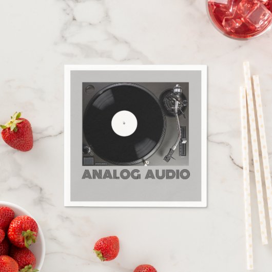 AnalogAudio Serviette (Beispiel)