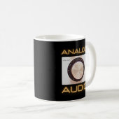 Analoge Audiolautstärkeregler für Audiophile Kaffeetasse (VorderseiteRechts)