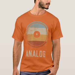 Analoge Vinyl Retro-Musikliebhaber Vintage-Schallp T-Shirt