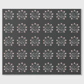 Analoger Geschenkpapier (Flach)