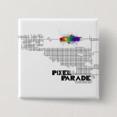 "Analoges" Button der Pixel-Parade (Vorderseite)