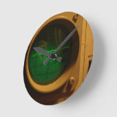 Analoges Oszilloskop 1964 Runde Wanduhr (Winkel)