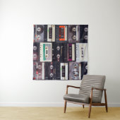 Analogische Audiokassette Wandteppich (Beispiel (Horizontal))