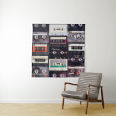 Analogische Audiokassette Wandteppich (Beispiel)