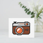 Analogkamera Foto Postkarte (Stehend Vorderseite)