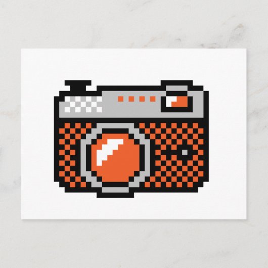 Analogkamera Foto Postkarte (Vorderseite)