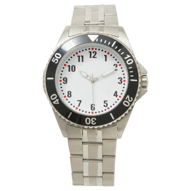 Analogstil Armbanduhr (Vorderseite)