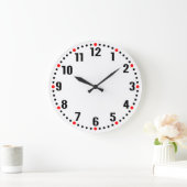 Analogstil Große Wanduhr (Zuhause)