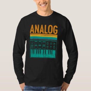 Analogsynthesizer-Keyboards Musiker Keyboarder T-Shirt