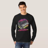 Analogsynthesizer - Synthfluencer - Synth Retro P T-Shirt (Vorne ganz)