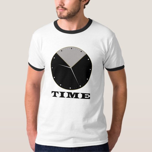 Analoguhr T-Shirt (Vorderseite)