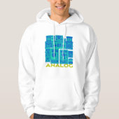 Analogvibes: Retro-Tech-Design Hoodie (Vorderseite)