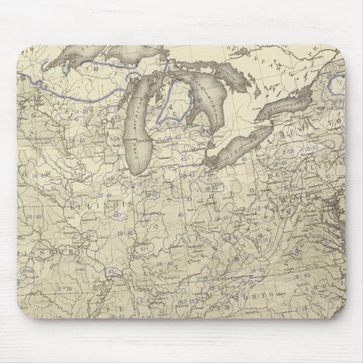 Analphabetismus 1870 mousepad (Vorne)