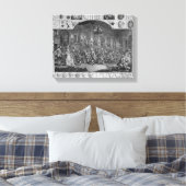 Analyse der Schönheit, Blatt II, 1753 Leinwanddruck (Insitu (Schlafzimmer))
