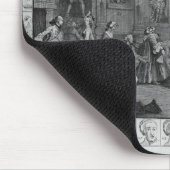 Analyse der Schönheit, Platte II, 1753 Mousepad (Ecke)