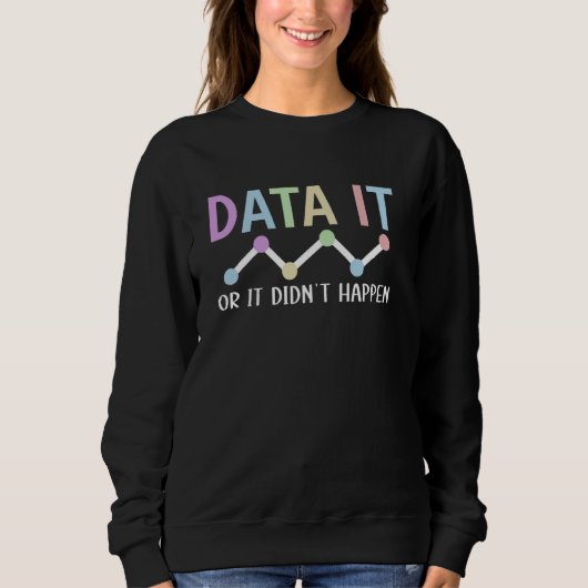 Analyse des IT-Verhaltens von Analyst Sweatshirt (Vorderseite)