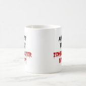 Analyst by Day Zombie Slayer by Night Kaffeetasse (Mittel)