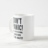 Analyst für landwirtschaftliche Systeme Kaffeetasse (Vorderseite Links)