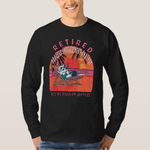 Analyst Vintag Retir zur Verbesserung des Prozesse T-Shirt