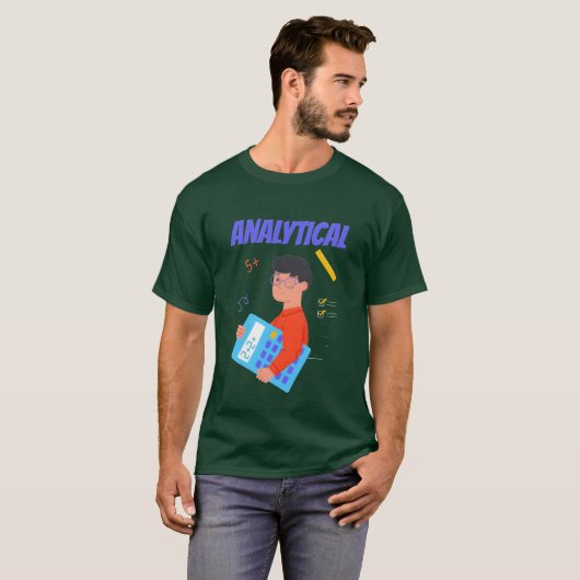 Analytical funny T-Shirt (Vorne ganz)